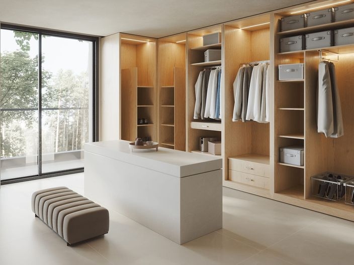 Vestidor amplio