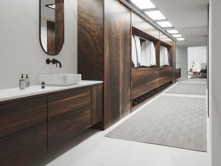 Baño contemporáneo