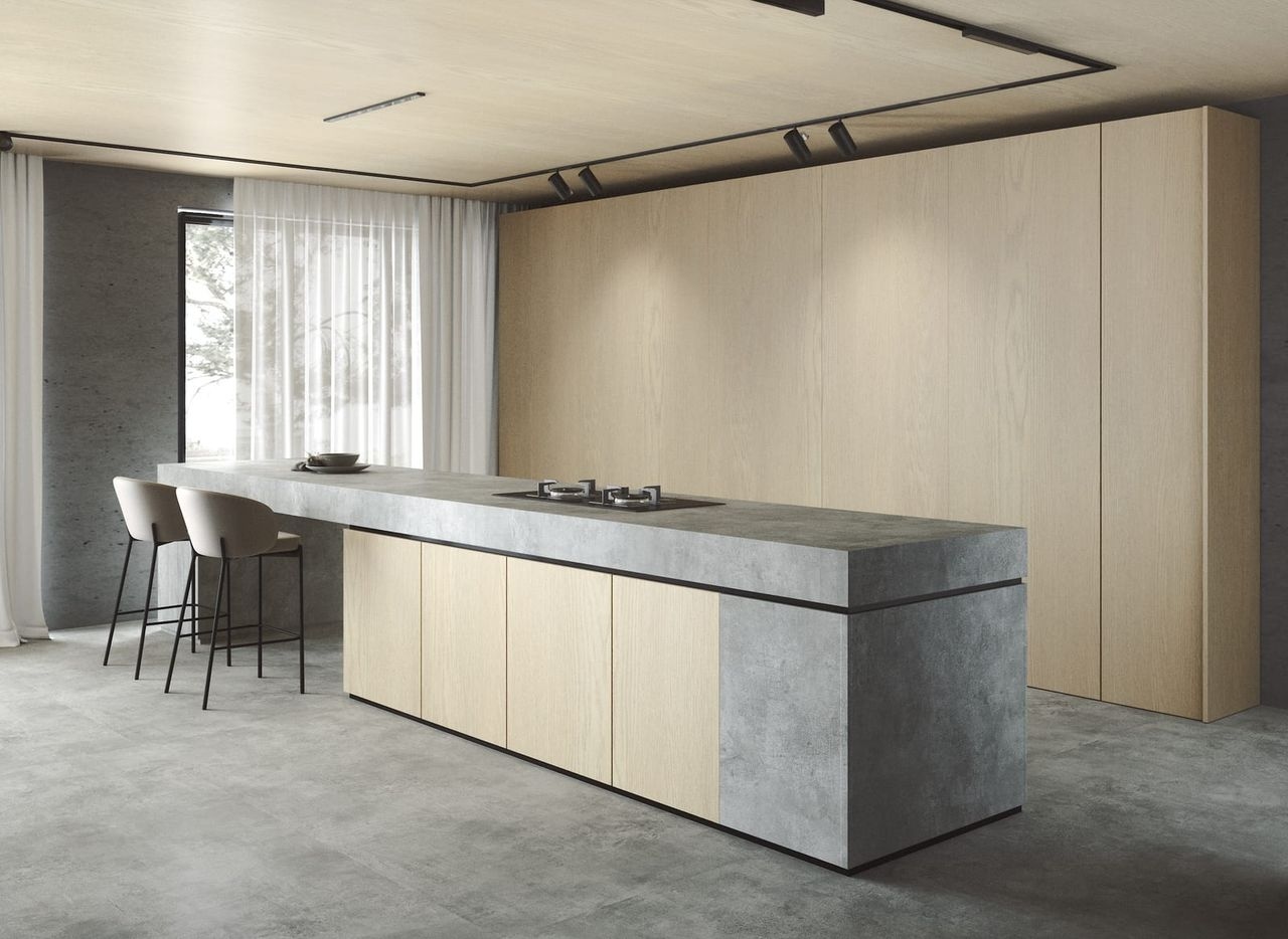 Cocina minimalista
